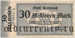 Кройцнах (Kreuznach), 30.000.000 марок 1923 года