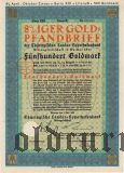 Thüringischen Landes-hypothekenbank, Weimar, 500 goldmark 1930