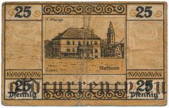 Зондерсхаузен (Sondershausen), 25 пфеннингов 1921 года
