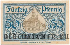 Тутлинген (Tuttlingen), 50 пфеннингов 1920 года