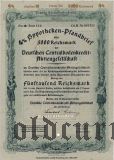 Deutschen Centralbodenkredit, Berlin, 4%, 5000 reichsmark 1940