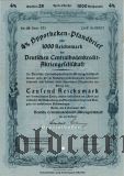 Deutschen Centralbodenkredit, Berlin, 4%, 1000 reichsmark 1941