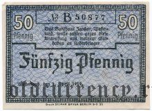Вестерланд (Westerland), 50 пфеннингов 1919 года
