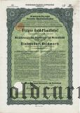 Mecklenburgischen Hypotheken- und Wechselbank, 100 goldmark 1928