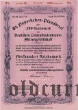 Deutschen Centralbodenkredit, Berlin, 4%, 500 reichsmark 1940