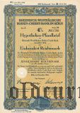 Rheinisch-Westfalische Boden-Credit-Bank in Koln, 4%, 100 рейхсмарок 1942