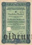 Rheinisch-Westfalische Boden-Credit-Bank in Koln, 4%, 500 рейхсмарок 1940