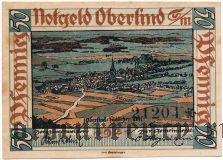 Оберлинд (Oberlind), 50 пфеннингов 1921 года