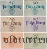Гемюнден (Gemünden), 6 нотгельдов 1920 года