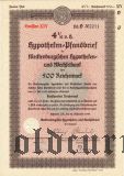 Mecklenburgischen Hypotheken- und Wechselbank, 500 reichsmark 1939