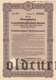 Landstandischen Bank, Bautzen, 500 reichsmark 1937
