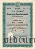 Frankfurter Hypothekenbank, 2000 reichsmark 1942