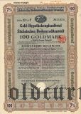Sachsischen Bodencreditanstalt, 7%, 100 goldmark 1931