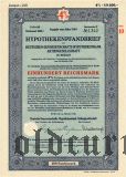 Deutschen Genossenschafts-Hypotekenbank, Berlin, 100 reichsmark 1940