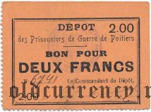Франция, Poitiers, 2 франка