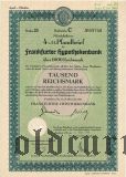 Frankfurter Hypothekenbank, 1000 reichsmark 1941