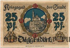 Деггендорф (Deggendorf), 25 пфеннингов 1918 года