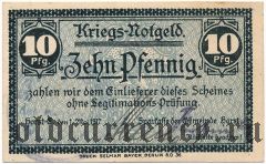 Хорст (Horst), 10 пфеннингов 1917 года