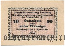 Пенцберг (Penzberg), 10 пфеннингов 1917 года