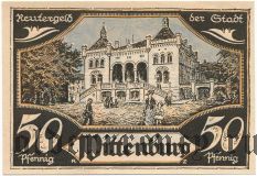 Виттенбург (Wittenburg), 50 пфеннингов 1922 года