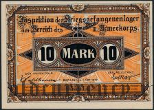 Германия, Brandenburg, 10 марок 1917 года