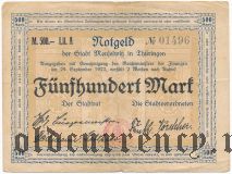 Мойзельвиц (Meuselwitz), 500 марок 1922 года