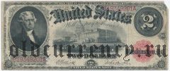 США, 2 доллара 1917 года. Elliot & Burke