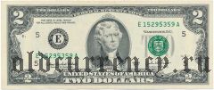 США, 2 доллара 2003 года, Е (Вирджиния)