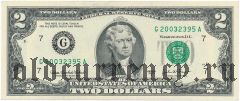 США, 2 доллара 2003 года, G (Иллинойс)