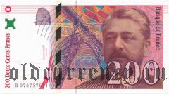 Франция, 200 франков 1999 года