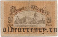 Польша, Познань (Posen), 20 марок 1918 года