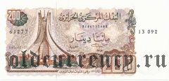 Алжир, 200 динаров 1983 года