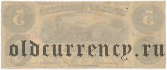 США, Bank of Whitfield, 5 долларов 1860 года