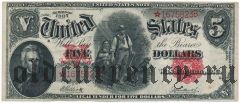США, 5 долларов 1907 года. Replacement/Замещение