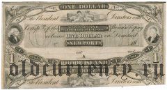 США, Rhode Island, New England Commercial Bank, 1 доллар