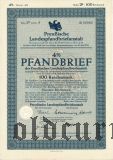 Preussische Landespfandbriefanstaft, Берлин, 100 рейхсмарок 1942 года