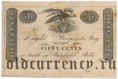США, Нью-Йорк, 50 центов (1835-45) гг.