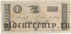 США, Нью-Йорк, 1 доллар (1835-45) гг.
