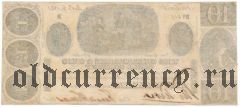 США, The Chesapeake & Ohio Canal Company, 10 долларов 1840 года