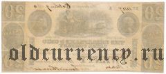 США, The Chesapeake & Ohio Canal Company, 20 долларов 1840 года