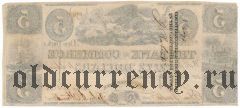 США, The Bank of Commerce, 5 долларов 1845 года