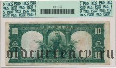 США, 10 долларов 1901 года. Replacement/Замещение. В слабе PCGS