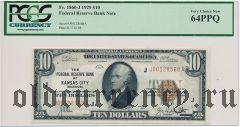 США, 10 долларов 1929 года. В слабе PCGS