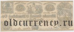 США, Morris Canal & Banking Co., 1 доллар 1841 года