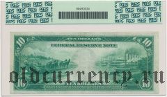 США, 10 долларов 1914 года. Сан-Франциско. Burke-McAdoo. В слабе PCGS