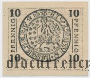 Розенберг (Rosenberg/Susz), 10 пфеннингов 1919 года