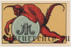 Шмёльн (Schmölln), 1 марка 1921 года