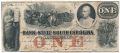 США, South Carolina, 1 доллар 1861 года