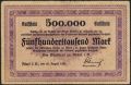 Адорф (Adorf), 500.000 марок 1923 года