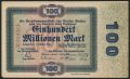 Вецлар (Wetzlar), 100.000.000 марок 1923 года